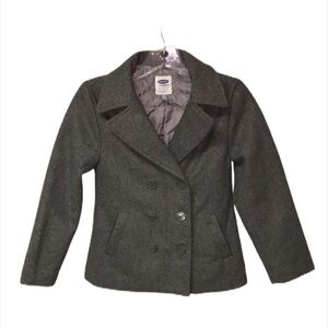 Grey Wool Blazer From Old Navy